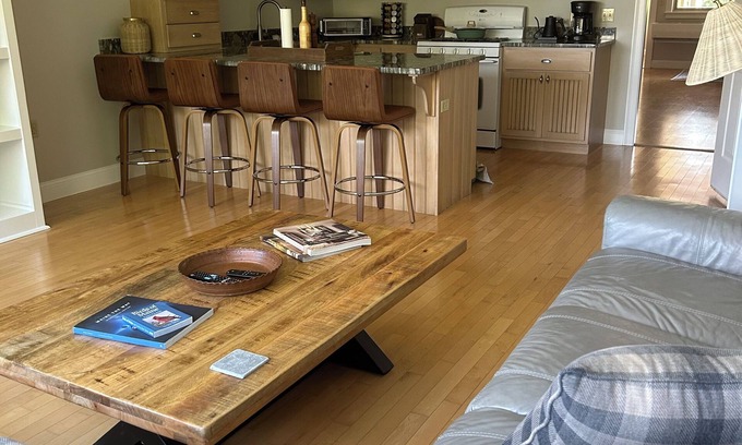 Ellsworth Condo | Cozy 1-bedroom with AC & Lake Access WiFi in Ellsworth Near Acadia Bar Harbor