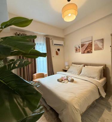 Minglanilla Apartment | Cozy 1BR in Zef, Near Anjo World Wifi, Pool, Gym