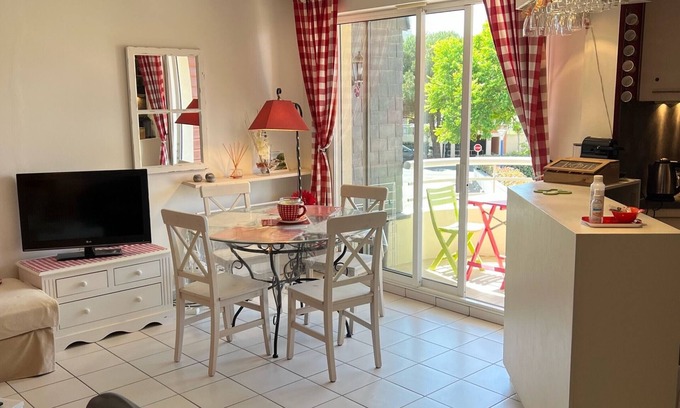 Port Guillaume Apartment | Cozy 2-Room Apartment Near Beach with Marina View, Balcony & Modern Amenities