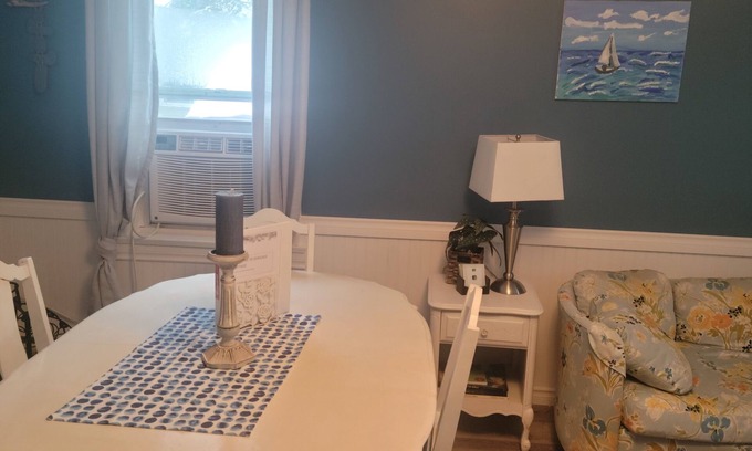 Winnipeg Beach House | Cozy beach cottage with fire pit and suitable for a family or romantic getaway!
