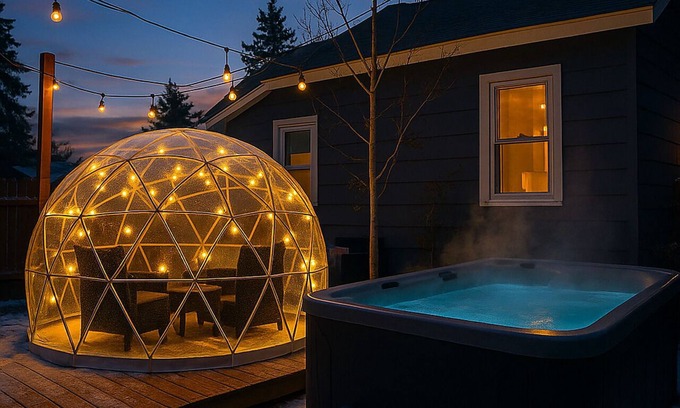 Coeur d'Alene House | Cozy CDA Retreat - Hot Tub + Heated Igloo Coming Nov 2025