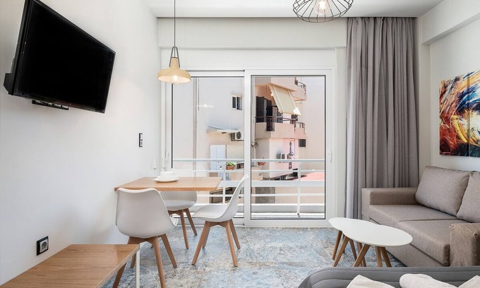 Nea Chora Apartment | Cozy Central Studio Near Chania City Centre