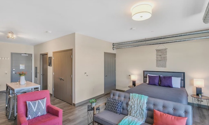 Lawrenceville Apartment | Cozy + Modern Studio in the Heart of Lawrenceville