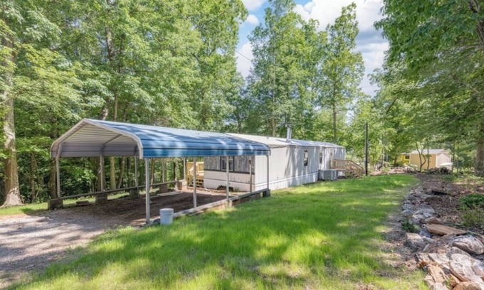 Wildwood Point House | Cozy retreat waterfront on beautiful Lake Gaston with community pool.