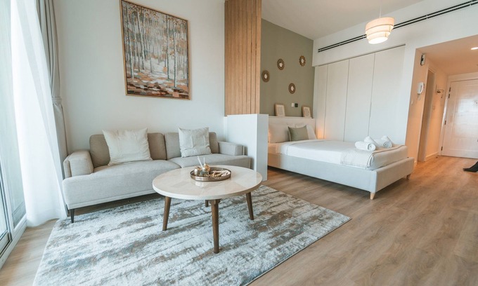 The Greens Apartment | Cozy Studio with Balcony in The Greens