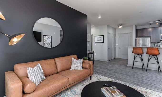 Central Business District Apartment | CozySuites at the Banks gym, pool 16