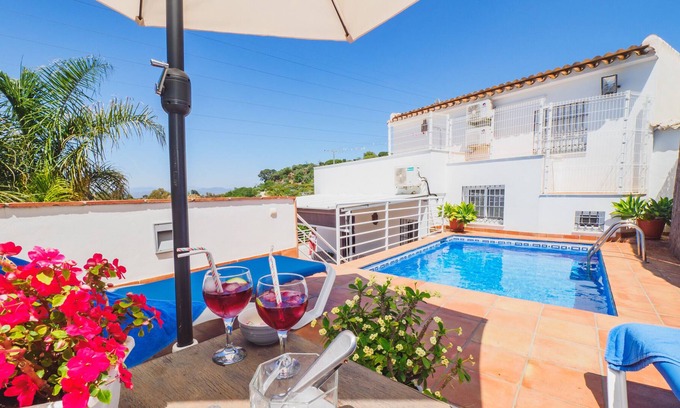 Alhaurin el Grande Cottage | Cubo's Casa Los Morenos / private pool / views