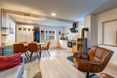 Ueckeritz Apartment | Dünenhäuser Ückeritz UnserUsedomDe FeWo ca75qm mit privater Sauna und Kamin Parkplatz direkt am Strand 10I1