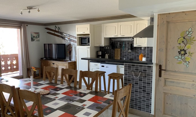 Prapoutel Apartment | D303 - 74 m2 - 4P+cab - 8/10 pers
