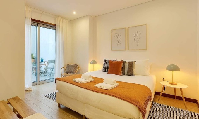 Centro / Baixa Apartment | DA'Home - Marquês Unique Terraza
