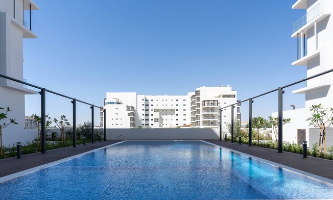 Masdar City Apartment | Deluxe 1 BR in Oasis - 43