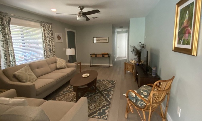 Ocean Woods House | Discounted Summer Rates. 3-bedroom, home/2 full baths & private patio.