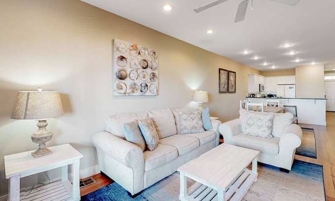 Seagrove Beach Condo | Dog-friendly condo with balcony, washer/dryer, pool - near the beach