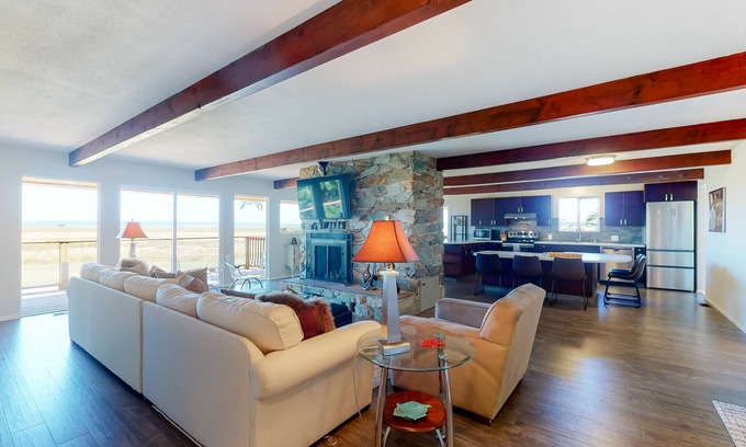 Westport House | Dog-Friendly Retreat w/Bay Views, a Spacious Deck, & Secluded Feel