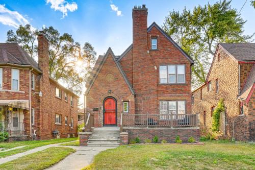 Detroit House | Dogs Welcome! Stylish Detroit Tudor with Fenced Yard