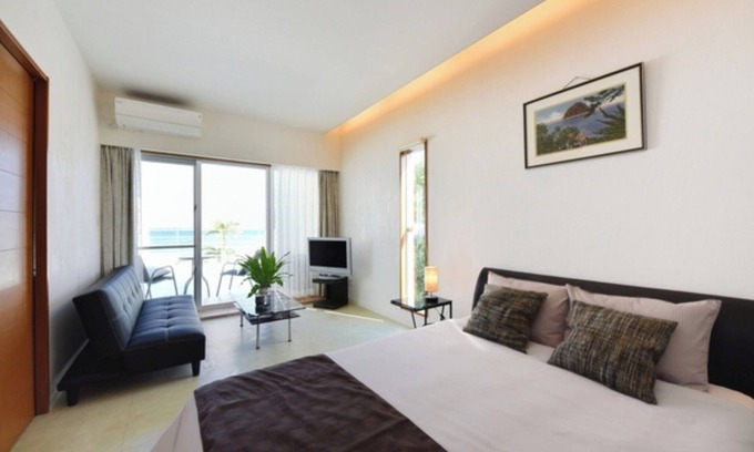 Kadena-cho Hotel | double bedroom/Nakagami-gun Okinawa