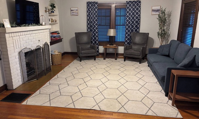 Bedford House | Downtown Bedford’s Timeless Retreat: Historic charm meets modern living.