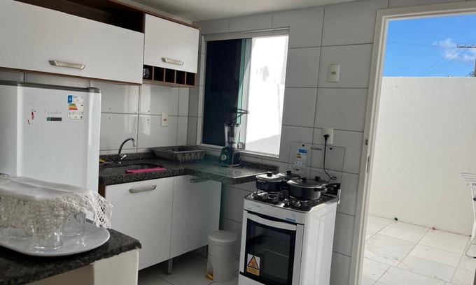 Barra de Sao Miguel House | Duplex in Barra de São Miguel, 50m from Conchas beach.