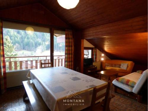 Le Grand-Bornand Apartment | Duplex 3 pièces avec balcon, proche village et remontées - 6 pers - FR-1-458-165