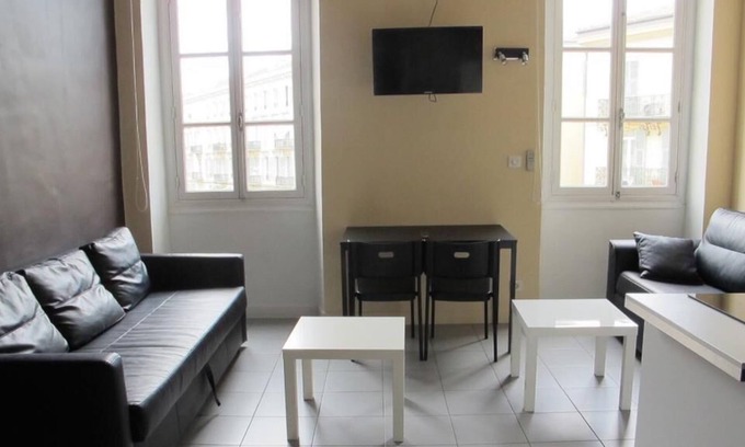Jean-Medecin Apartment | Duplex-Family-Private Bathroom-City View-Studio 10