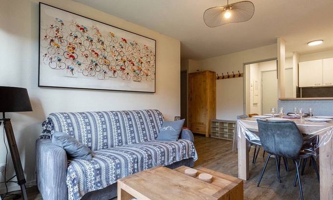 Germ Apartment | Duplex in Peyragudes for 8 people with parking