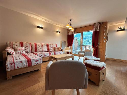 Samoens Apartment | Duplex spacieux avec piscine couverte, balcon et parking, à 300m du centre et proche des pistes - FR-1-624-137