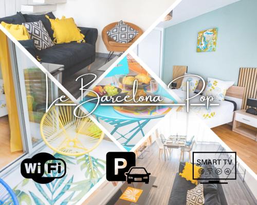 Amidonniers - Caffarelli Apartment | Duplex- T2 Barcelona Pop - Terrasses - Parking - Vue canal