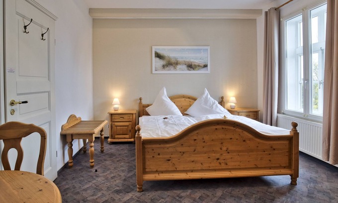 Wangerland Apartment | Einzelzimmer Hotel mit Dusche und WC