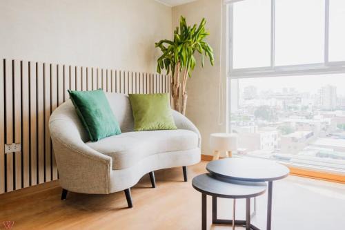 Tejada Alta Apartment | Engaging 2BR rooftop view in Barranco