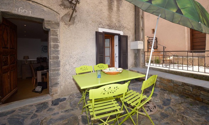 Poggio-Mezzana House | Enjoy a magnificent view of the west coast of Corsica.