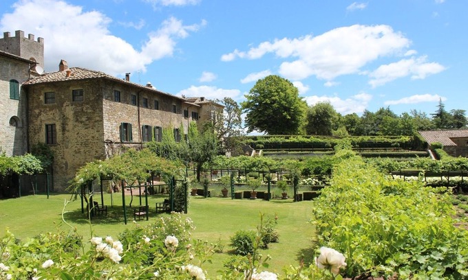 Badia Coltibuono Apartment | Eremo Fattore In Gaiole in Chianti, Tuscany