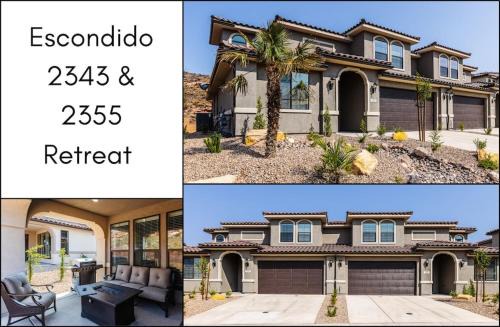 Washington House | Escondido 2343 & 2355 Retreat Connected homes with 10 Bedrooms, sleeps 40, and endless amenities!