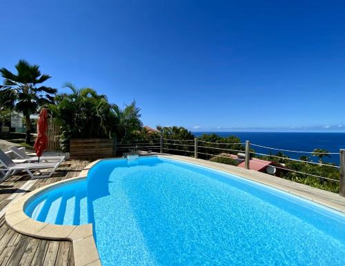 Deshaies Apartment | Espace Harmonie Deshaies - Vue Mer & Piscine Panoramique