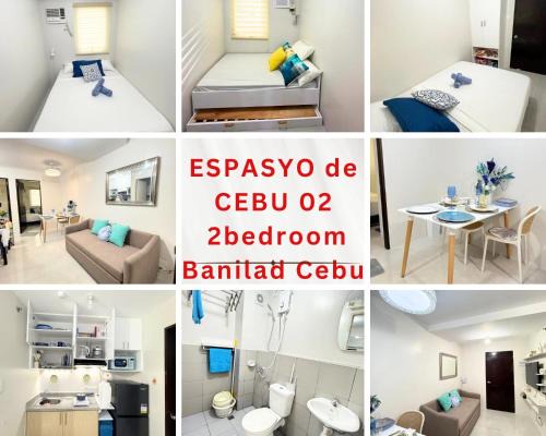 Mandaue Apartment | Espasyo de Cebu TWO Bedroom NEAR Oakridge Banilad Cebu City