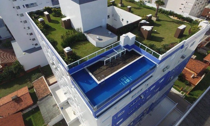Capao da Canoa Apartment | Excelente Apto Terraço Verde C/Vista Mar Piscina 3 D