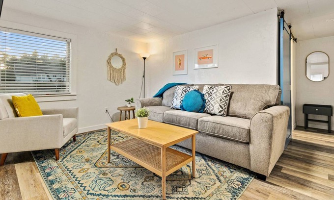 Rockaway Beach Condo | Excellent Location, Pet Friendly, 2 Blocks From Beach, Kitchen, WiFi, Community BBQ, FirePit, Unit 1