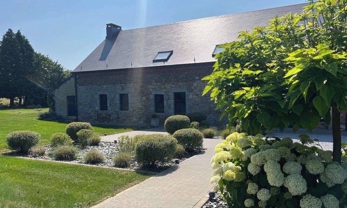 Momignies Villa | Exceptional villa with rural charm. Jacuzzi, pétanque court, nature, peace and quiet.