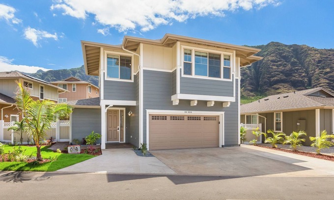 Makaha Valley House | Exclusive Makaha Valley Home With Partial Ocean Views Secure Gated Community