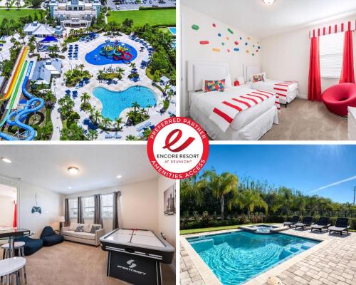 West Kissimmee House | Fabulous Home With Private Pool And Game Room Near Disney With Waterpark & Resort Access At Encore Resort - 7469Mr