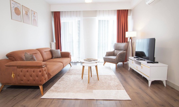 Basaksehir Apartment | Family Home 2bedr with balcony