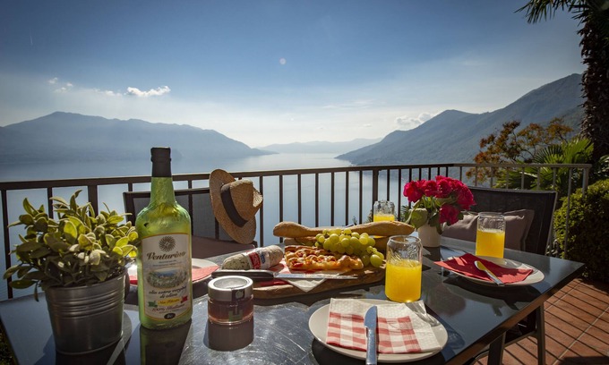 Cannero Riviera House | Fantastic Ticino house near Cannero with fascinating lake view newly renovated