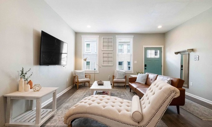 East Allegheny House | Farmhouse Design + Fire Pit in Heart of Pittsburgh