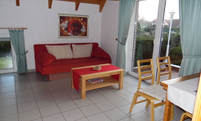 Tannenhausen House | Fehaus, shower/WC, 1 bedroom, 1 living/sleeping area at the back - Helena am Badesee,