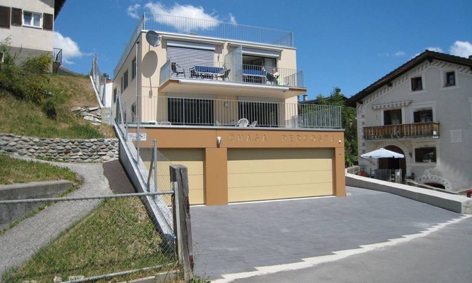 Engadin Scoul Apartment | Ferienwohnung Chasa Percosta 612.1