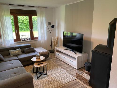 Muritz Apartment | Ferienwohnung Plaue Auszeit mit Privatstrand und Bootsliegeplatz