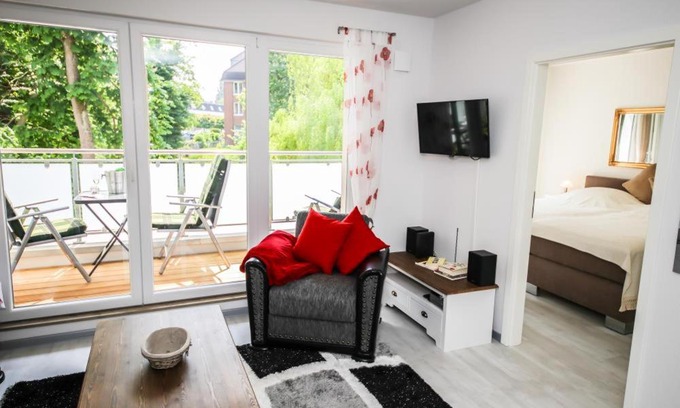 Scharbeutz Apartment | Ferienwohnung Strandvilla Augustusbad 14