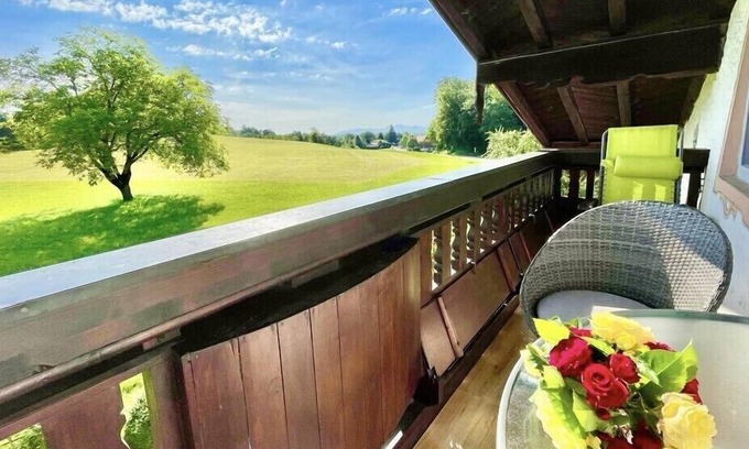 Rimsting Apartment | Fewo Gruberhof ***** 5 stars DTV classification250m from the Chiemsee shore path
