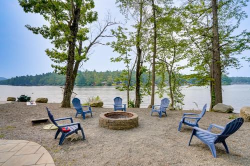 Averill Park House | Fire Pit and Views Crooked Lake Group Getaway!