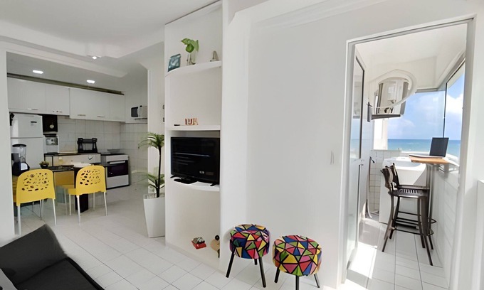 Sao Jose da Coroa Grande Apartment | Flat with Pool Near Maragogi, Sea View