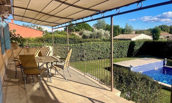 Forcalquier House | Forcalquier, Villa with private pool in luxury hotel residence.
